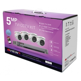 Nview5 8ch TVI CCTV 5MP