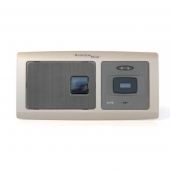 System One D200 D/STN Recess Bronze W/CAM